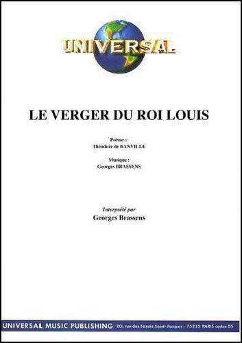 De Banville, Theodore / Brassens, Georges : Le Verger Du Roi Louis