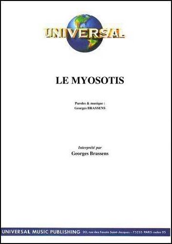 Brassens, Georges : Le Myosotis