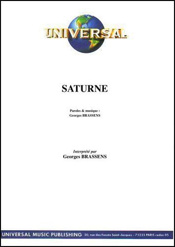 Brassens, Georges : Saturne