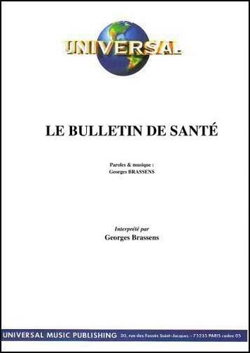 Brassens, Georges : Le Bulletin De Sant