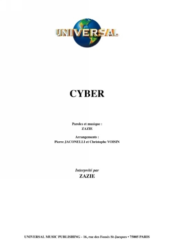 Zazie : Cyber
