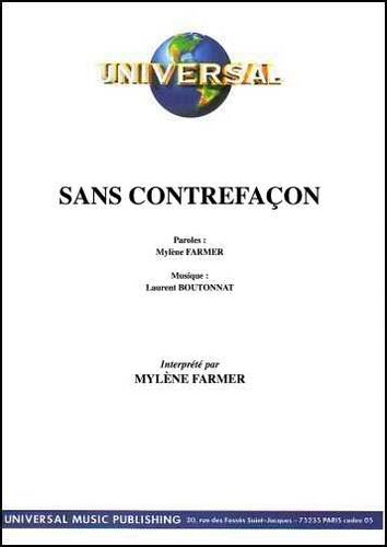 Farmer, Myl�ne / Boutonnat,Laurent : Sans Contrefa�on