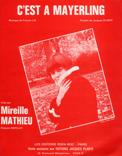 Mathieu, Mireille : C'Est A Mayerling