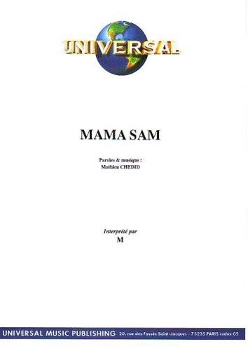 Chedid, Mathieu : Mama Sam