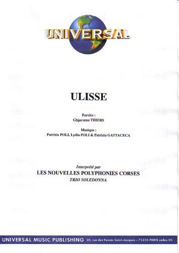 Les Nouvelles Polyphonies Corses : Ulisse