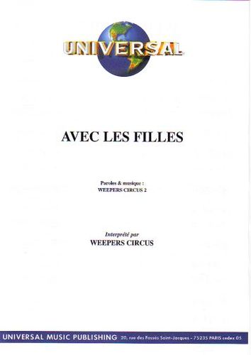Weepers Circus : Avec Les Filles