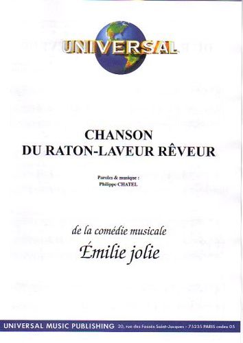 Chatel, Philippe : Chanson Du Raton-Laveur Rveur