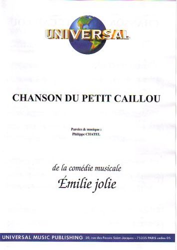 Chatel, Philippe : Chanson Du Petit Caillou