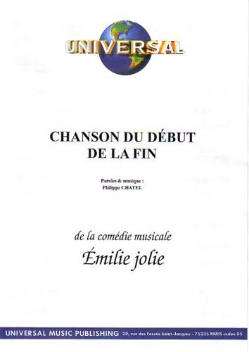 Chatel, Philippe : Chanson Du Dbut De La Fin