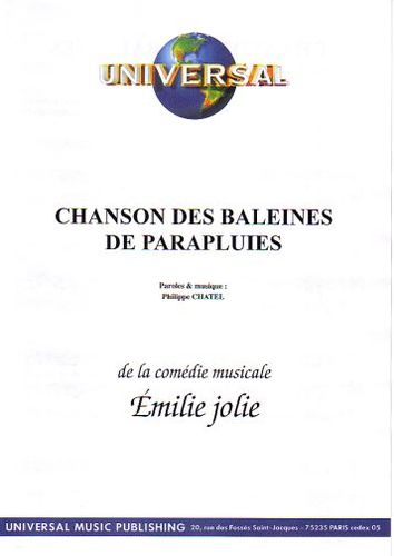 Chatel, Philippe : Chanson Des Baleines De Parapluies