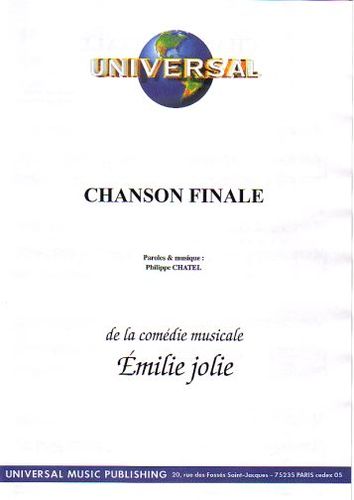 Chatel, Philippe : Chanson Finale