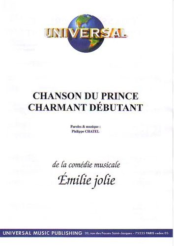 Chatel, Philippe : Chanson Du Prince Charmant Dbutant