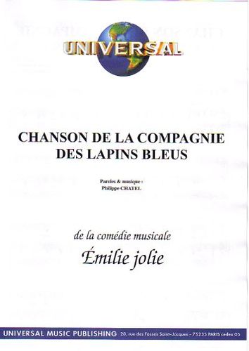 Chatel, Philippe : Chanson De La Compagnie Des Lapins Bleus