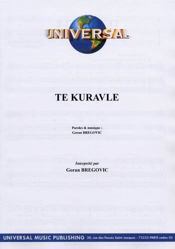Bregovic, Goran : Te Kuravle