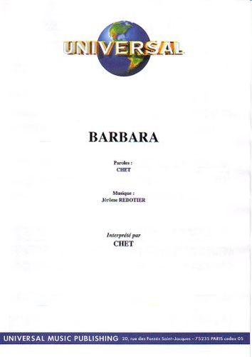 Chet : Barbara