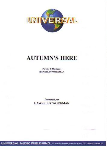 Workman, Hawksley : Autumn'S Here