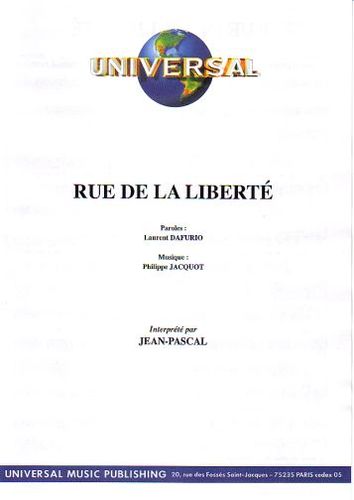 Jean-Pascal : Rue De La Libert�