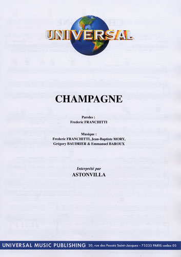 Astonvilla : Champagne