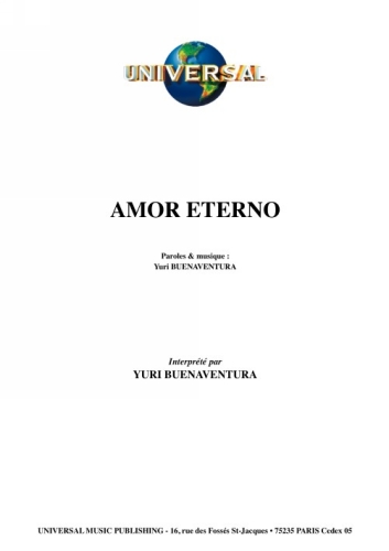  Buenaventura, Yuri : Amor Eterno