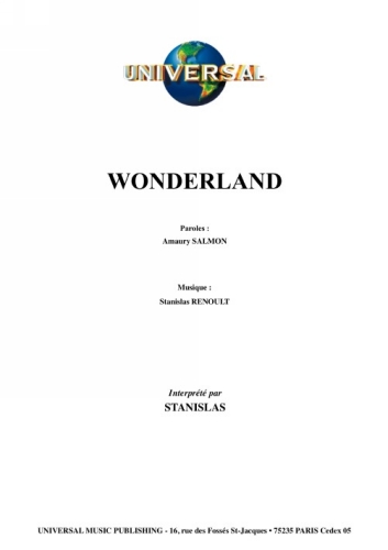 Stanislas : Wonderland