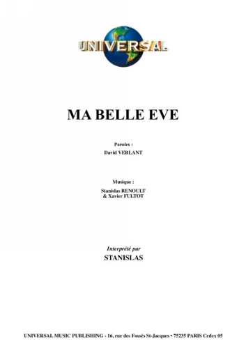 Stanislas : Ma Belle Eve