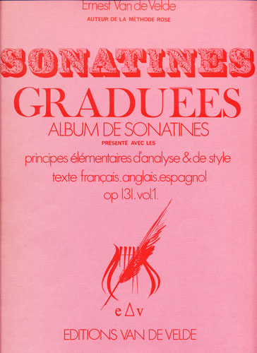 Van de Velde, Ernest : Sonatines gradu�es - Volume 1