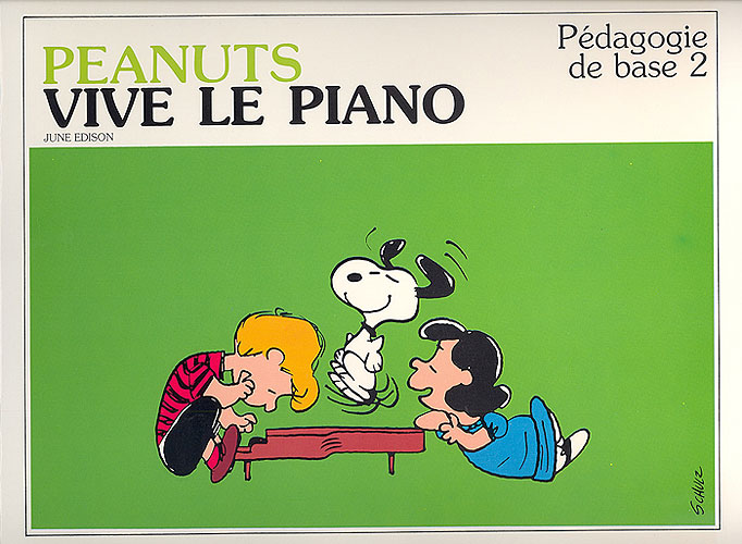 Edison, June : Peanuts - Vive le Piano ! - Pdagogie de base 2