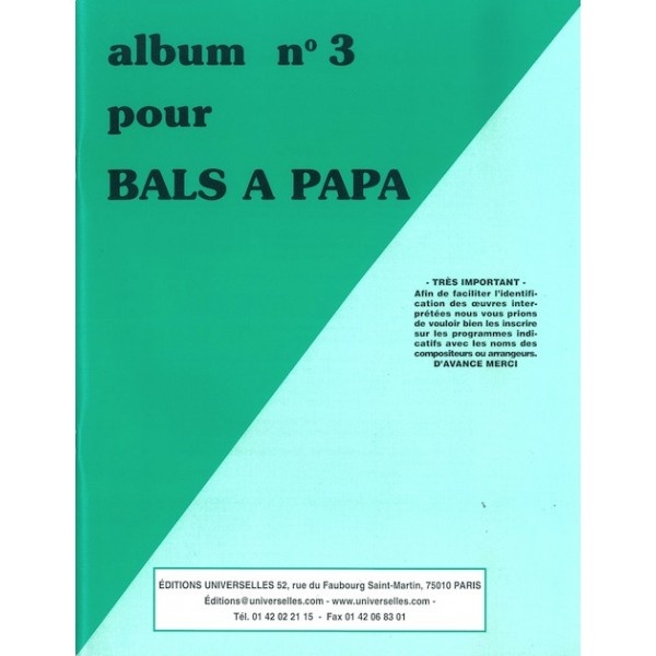 Album Pour Bals � Papa N�3