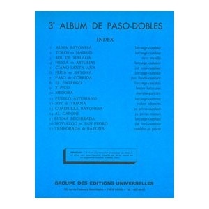 3me Album De Paso-Dobles 