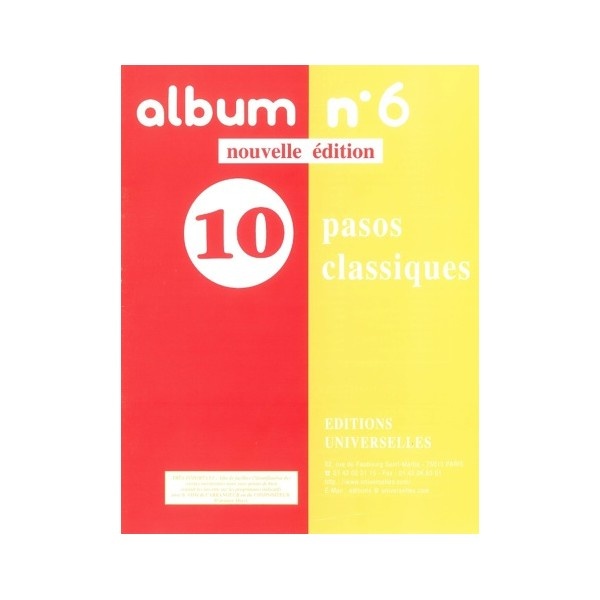 Album N°6 – 10 Pasos Classiques