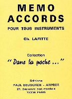 Lafitte, Charles : Memo Accords pour Tous Instruments
