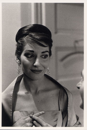 Carte Postale d\'Art `La Callas, 1959`