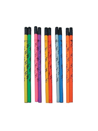 Amazing Colour-Changing Mood Pencil : Treble Clef (Assorted Colours)
