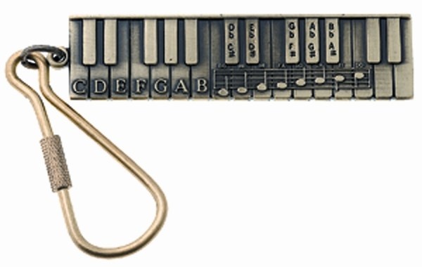 Keychain - Keyboard With Scale