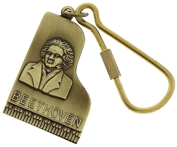 Porte-Clefs - Piano Beethoven (Or)