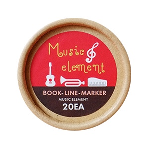 Bote de Marque Pages Instruments de Musique
[Box of Bookmarks Musical Instruments]