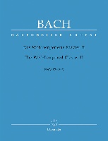 Bach, Johann Sebastian : Le Clavier (Clavecin) bien tempéré II BWV 870-893 / The Well-Tempered Clavier II BWV 870-893