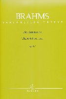 Brahms, Johannes : Three Intermezzi Opus 117