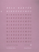 Bartók, Béla : Mikrokosmos - Volume 6