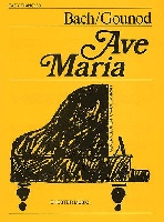 BACH/GOUNOD AVE MARIA EASY PIANO 38