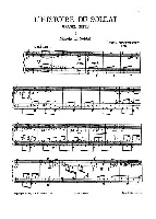 STRAVINSKY HISTOIRE DU SOLDAT (ARR. PIANO PAR L