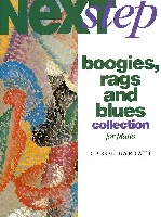 NEXT STEP BOOGIES RAGS AND BLUES COLLECTION FOR PIANO C. BARRATT
