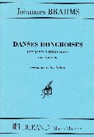 Brahms, Johannes : Danses hongroises - Cahier 1