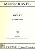 Ravel, Maurice : Livres de partitions de musique
