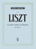 Liszt, Franz / Paganini, Niccolo : 6 Grandes études de Paganini `Paganini-Etuden`