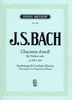 Bach, Johann Sebastian : Chaconne d-moll aus BWV 1004