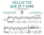Dis lui toi que je t'aime (Gainsbourg, Serge / Langolff, Franck)