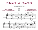 L'hymne  l'amour (Piaf, Edith / Monnot, Marguerite)