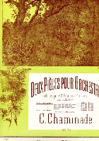 Chaminade, Cécile : Le Matin : Deux Pièces pour Orchestre Réduction pour 2 Pianos 4 mains Op. 79 N°1