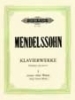 Mendelssohn, Felix : Complete Piano Works Vol.1